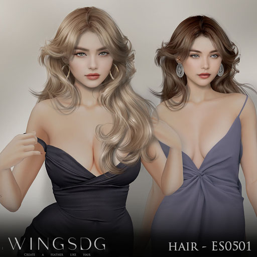 WINGS-HAIR-ES0501 Blondes & Reds (Pack)