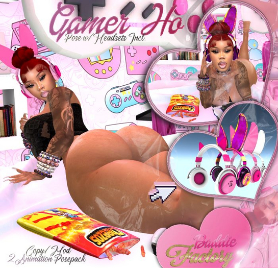 BF;Gamer Ho V1 Pose