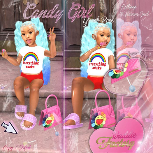 BF; Candy Girl Posepack