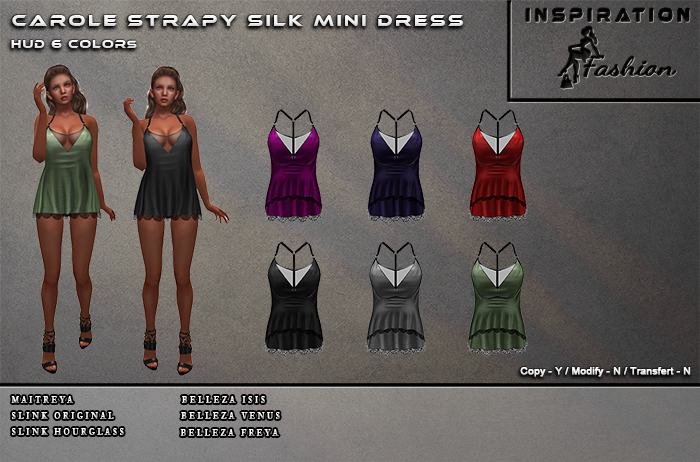 Carole Strapy Silk Mini Dress