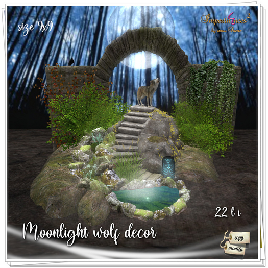 Moonlight wolf decor / modif