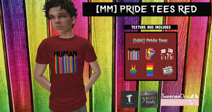 [MM] Pride Tee Red (Wear)