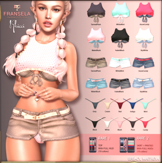 FRANSELA: "Rhicci" Panties Red [MAITREYA]