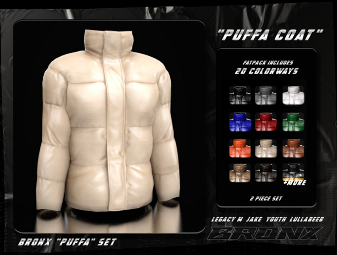 BRONX. PUFFA COAT - CREME  