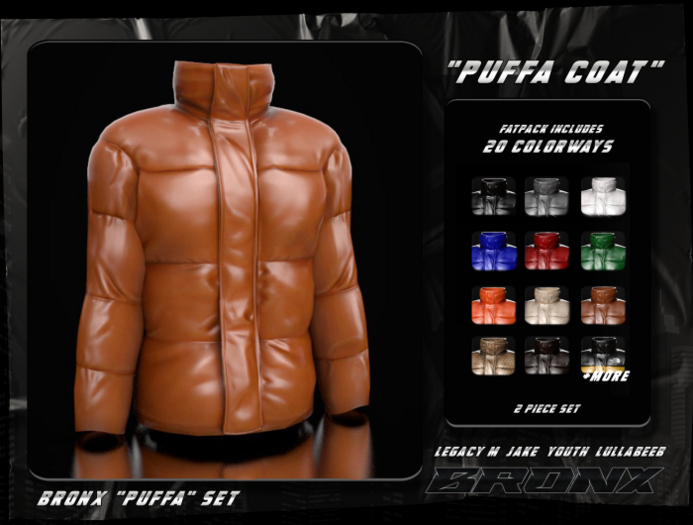 BRONX. PUFFA COAT - CAMEL  
