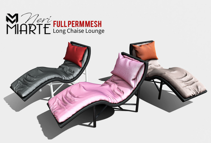 .::Neri M I A R T E ::.Full Permission Long Chaise Lounge
