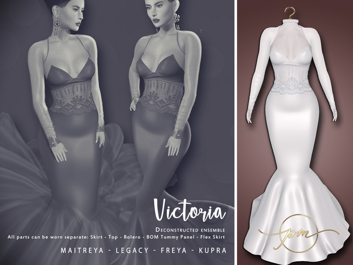 :: pm :: Victoria Gown -ice-