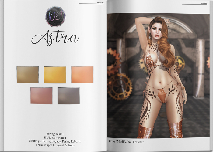 [QE] Astra Bikini -Metallics