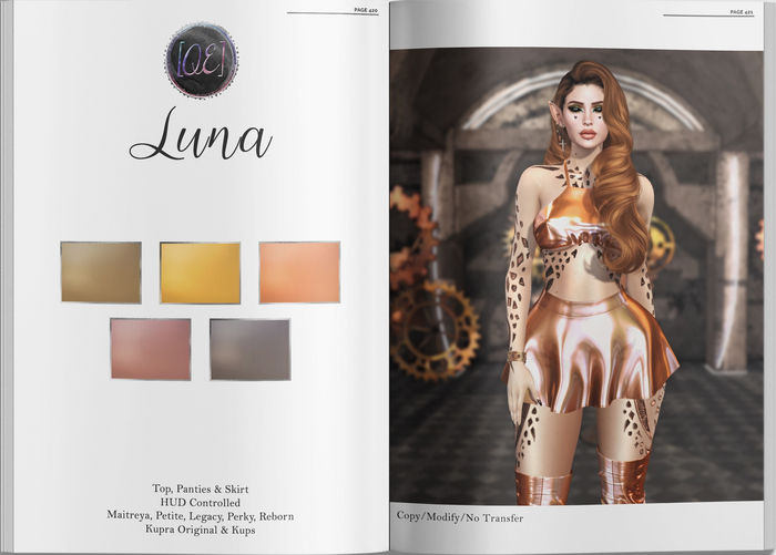 [QE] Luna Set -Metallics