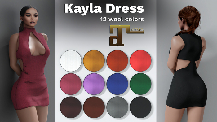 Difference Kayla Dress Wool DEMO 
