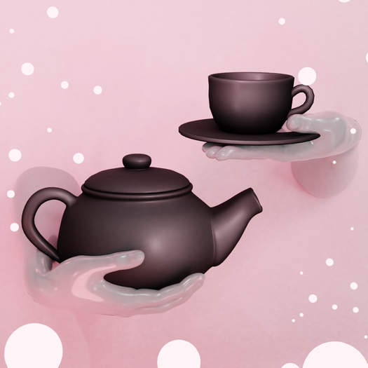 Palette - Ivy Tea Set [Black]