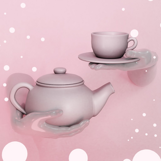 Palette - Ivy Tea Set [Grey]