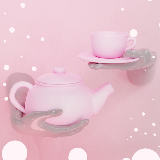 Palette - Ivy Tea Set [Bubblegum]