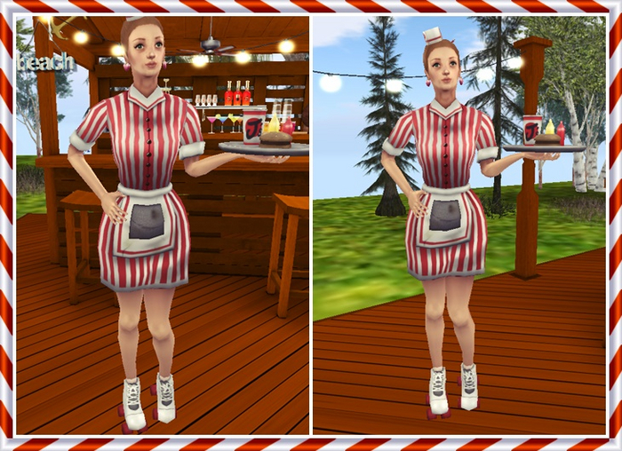 Khally Waitress Mannequin