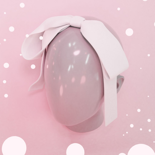 Palette - Ivy Hairbow [White]