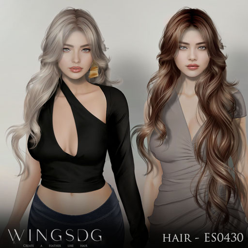 WINGS-HAIR-ES0430 Blondes & Reds (Pack)