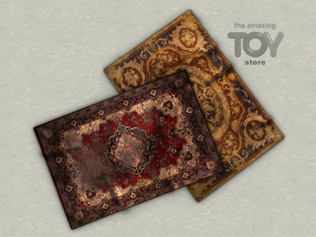 Second Life Marketplace - 34 - 8f8 - Storyteller's Burrow - Old Rugs