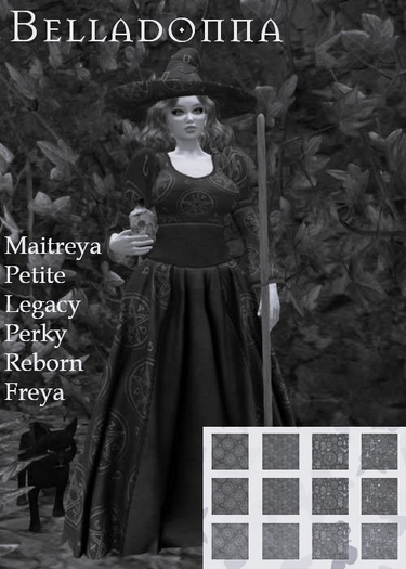 Belladonna Gown DEMOS Boxed