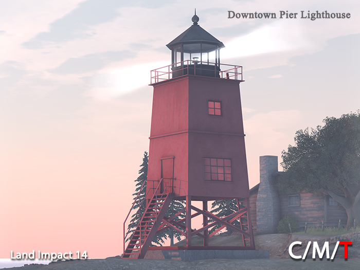 "Killer's" Downtown Pier Lighthouse (Include Multicolor Inside)