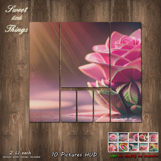 *Sweet Little Things* Roses Canvas M5 