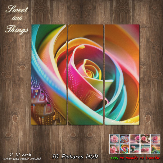 *Sweet Little Things* Roses Canvas M4 