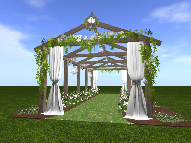 TrueLove Floral Wedding Aisle