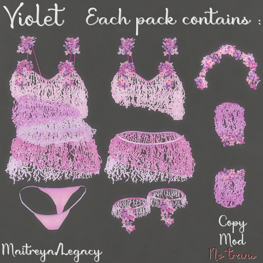 * Violet * Fatpack *