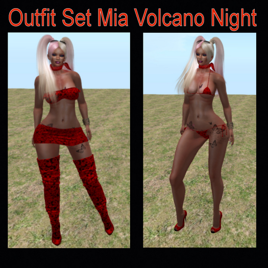 Outfit Set Mia Volcano Night