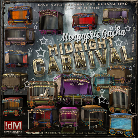 !dM "MidnightCarnival" **SEE THE UNSEEN** (BOX #13)