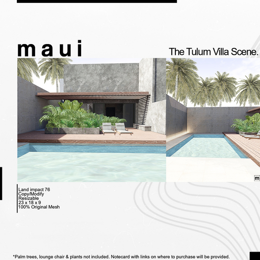MAUI - The Tulum Villa Scene