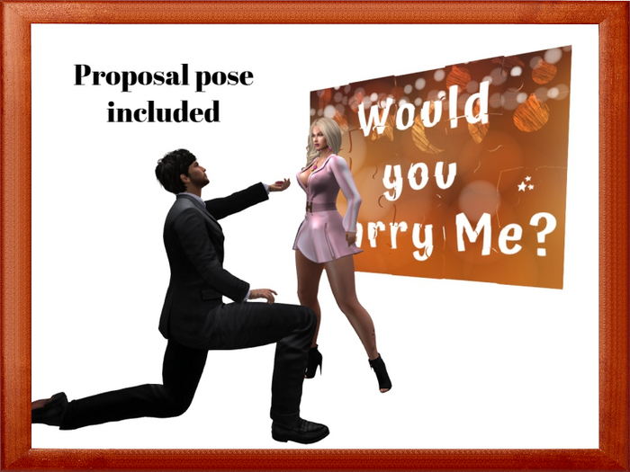 Would you marry me? Puzzle