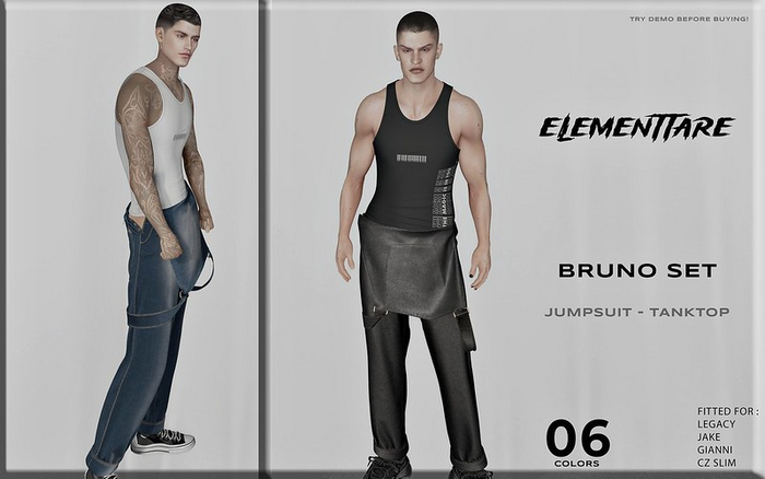 [Elementtare] Bruno Jumpsuit -Fatpack