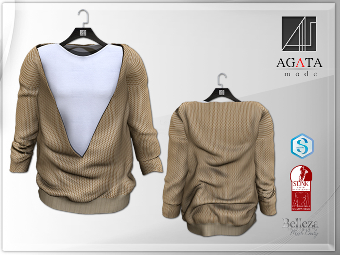 *AGATA* Aaron tops / sand