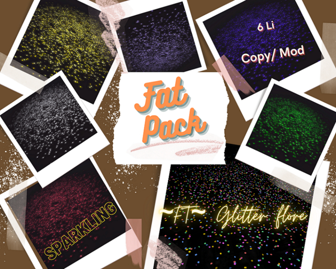 ~FT~ glitter floor  Fat Pack 