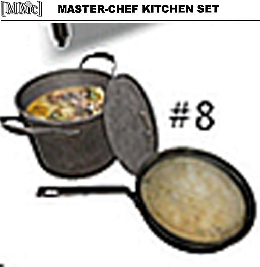 8.[MMc] Master-Chef Stew Pot & Sauce Pan