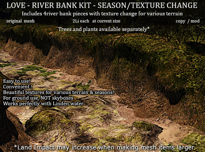 LOVE SUPERSTORE - RIVER BANK KIT