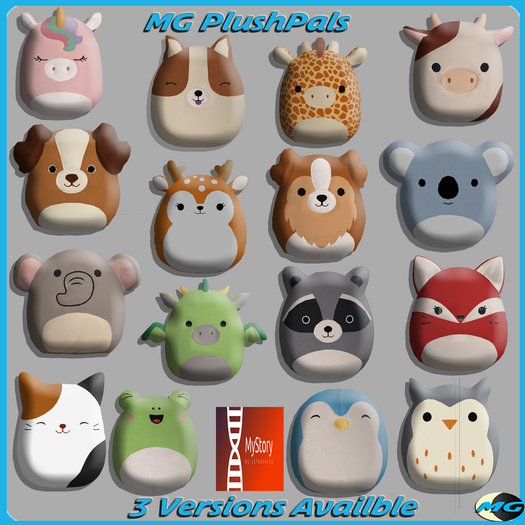 -MG- PlushPals FatPack