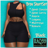 [R39] Bren ShortSet-Black