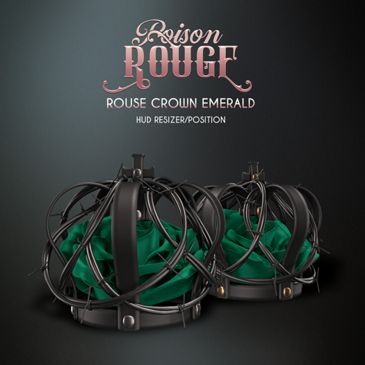 POISON ROUGE Rouse Crown Emerald 