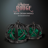 POISON ROUGE Rouse Crown Emerald