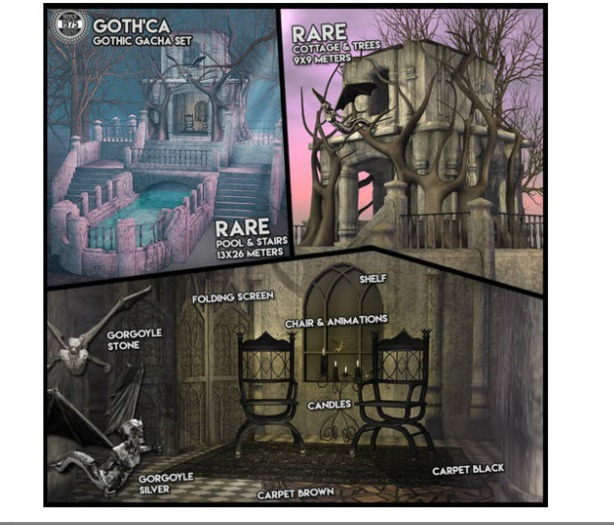 [Since1975]Goth'ca- Gorgoyle (Natural) 