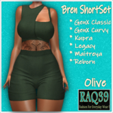 [R39] Bren ShortSet-Olive