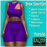 [R39] Bren ShortSet-Purple