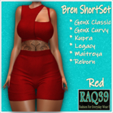 [R39] Bren ShortSet-Red