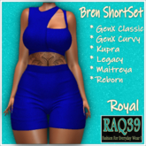 [R39] Bren ShortSet-Royal