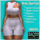 [R39] Bren ShortSet-White
