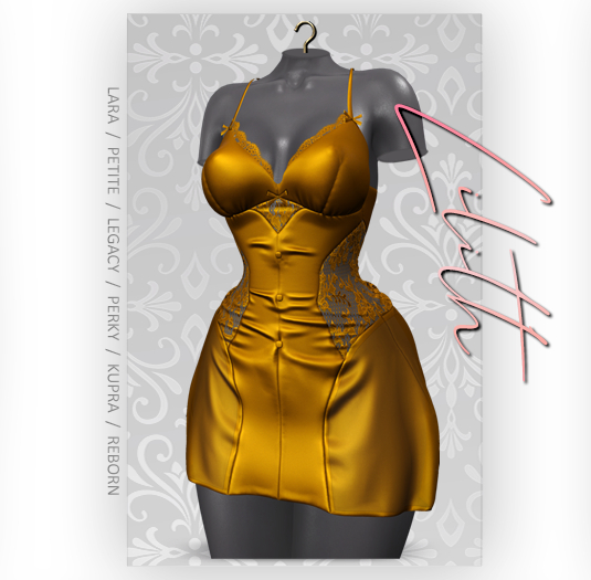 MAAI Lilith negligee * Mustard