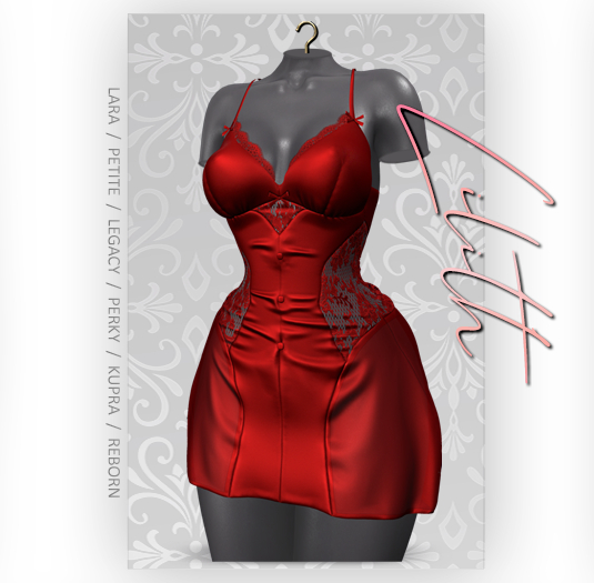 MAAI Lilith negligee * Red