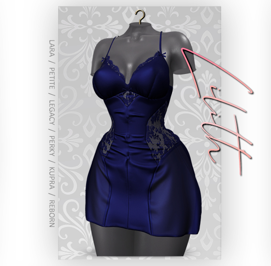 MAAI Lilith negligee * Navy