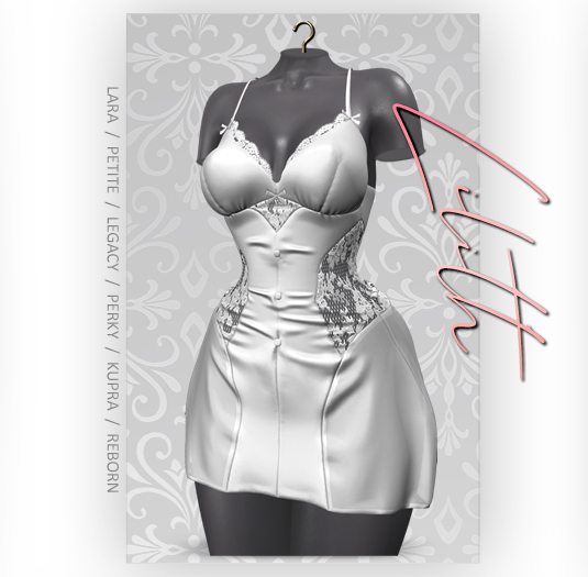 MAAI Lilith negligee * White